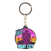 PORTE CLE PVC CYBERPUNK 2077 NIGHTCITY