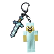 MINECRAFT - CAPSULE SURPRISE PORTE-CLE PORTAIL DU NETHER - DISPLAY