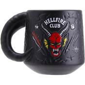 STRANGER THINGS HELLFIRE DEMON EMBOSSED MUG