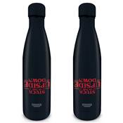 STRANGER THINGS BOUTEILLE ALUMINIUM STUCK IN THE UPSIDE DOWN