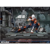 METAL GEAR SOLID FIGURINE CIBORG NINJA (GRAY FOX) ED. LIMITEE RESINE