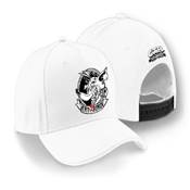 CRASH BANDICOOT CASQUETTE LOGO CTR BLANCHE