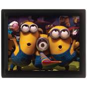 MOI MOCHE ET MECHANT CADRE 3D LENTICULAIRE PARTY