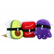 PELUCHE THEME SUSHI 20CM ASSORTIMENT 6 PIECES 