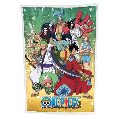 ONE PIECE PLAID SHERPA WANO