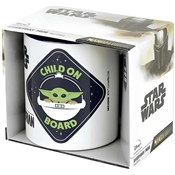 STAR WARS : LE MANDALORIEN (ENFANT À BORD) MUG INTÉRIEUR BLEU