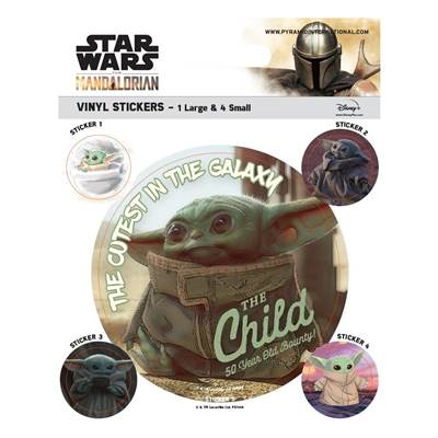 STAR WARS THE MANDALORIAN AUTOCOLLANTS GROGU