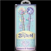 LILO & STITCH (PLANETARY) ERASER TOPPER 2PK (WALLET)