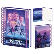 K-POP DEMON HUNTERS A5 CARNET A SPIRALES