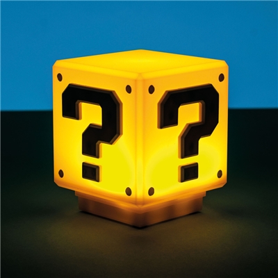 NINTENDO SUPER MARIO LAMPE MINI QUESTION BLOCK V2 r