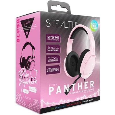 STEALTH PANTHER PREMIUM CASQUE GAMING  UNIVERSEL - BLUSH