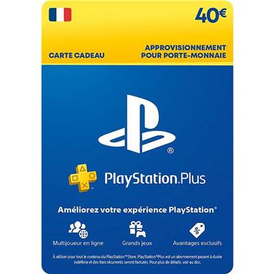 LIVE CARD PLUS 40€ /200 - PS4
