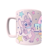 LILO & STITCH FUZZY MUG PLANETERY STITCH& ANGEL NEW DESIGN)