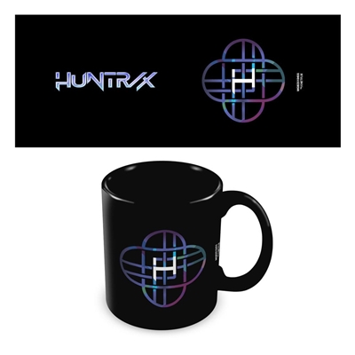 K-POP DEMON HUNTERS (HUNTRIX LOGO) BLACK POD MUG 