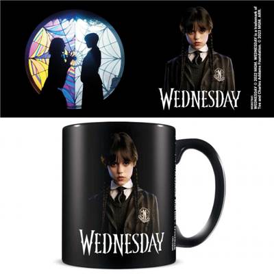 WEDNESDAY FRIENDSHIP BLACK MUG