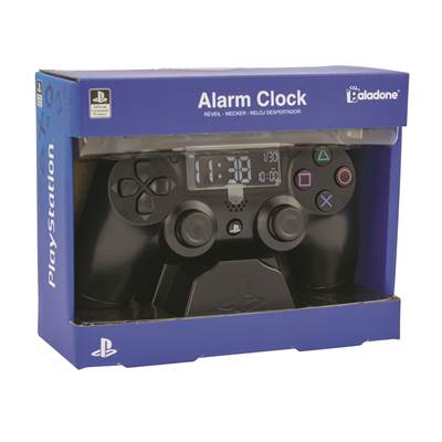 PLAYSTATION ALARM HORLOGE BDP MANETTE NOIR PS4