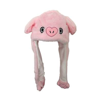 BONNET KAWAII COCHON ROSE