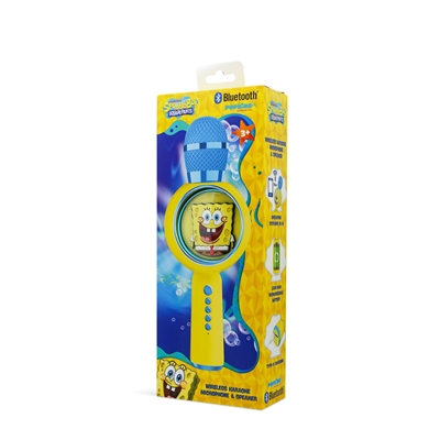 BOB L'EPONGE - MICRO KARAOKE LED SANS FIL
