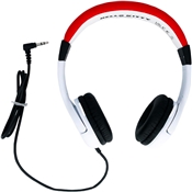 HELLO KITTY - CASQUE FILAIRE POUR ENFANTS HELLO KITTY BLANC/ ROUGE