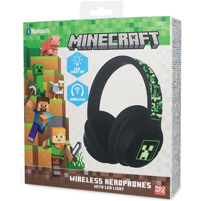 MINECRAFT - CASQUE SANS FIL LED LUMINEUX