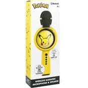 POKEMON - MICRO KARAOKE LED SANS FIL PIKACHU
