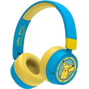 POKEMON - CASQUE SANS FIL POUR ENFANTS PIKACHU BLEU