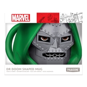 DR DOOM SHAPED MUG