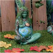 MOTHER EARTH ART FIGURINE (PAINTED,SMALL) 17.5CM