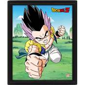 DRAGON BALL Z CADRE 3D LENTICULAIRE FUSION