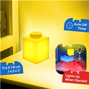 LAMPE BRIQUE 1X1 JAUNE LEGO