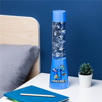 MINECRAFT PLASTIC FLOW LAMP 33CM