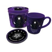 WEDNESDAY COFFRET CADEAU METAL MUG + SOUS VERRE