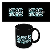 K-POP DEMON HUNTERS (K POP LOGO) BLACK POD MUG