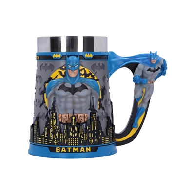 BATMAN THE CAPED CRUSADER TANKARD 15.5CM