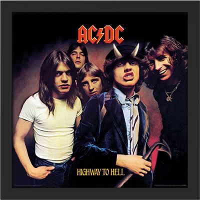 ACDC ALBUM HIGHWAY TO HELL 30 CM