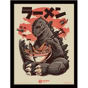 ILUSTRATA KAIJU'S RAMEN FRAMED 30X40