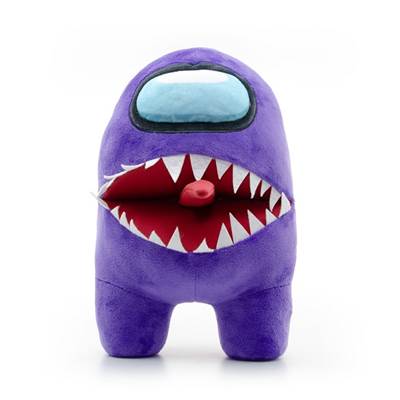AMONG US PELUCHE OFFICIELLE 30CM IMPOSTEUR LANGUE AJUSTABLE