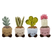 PELUCHE PLANTE SQUISHMALLOW COTELE 15 CM ASSORTIMENT DISPLAY 12 PCS