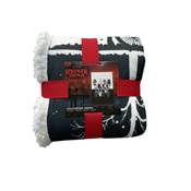 HOMADICT PLAID SHERPA 100X150 CM STRANGER THINGS BIKE & DEMO GORGON