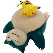 POKEMON LAMPE FIGURINE RONFLEX ET PIKACHU ENDORMI 25CM