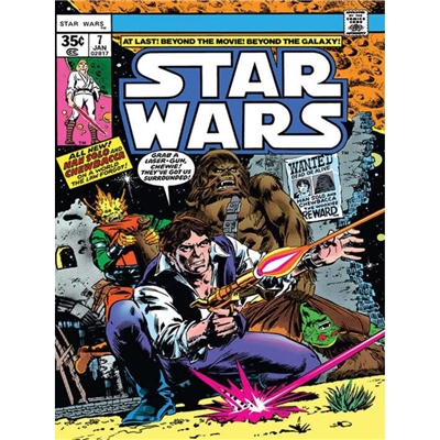 STAR WARS COMIC BOOK 60X80