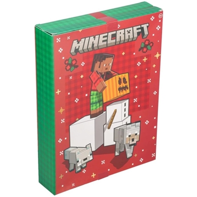 MINECRAFT STATIONERY 24 DAYS ADVENT CALENDAR