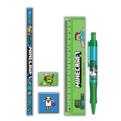 MINECRAFT (CHARACTERS) STATIONERY SET