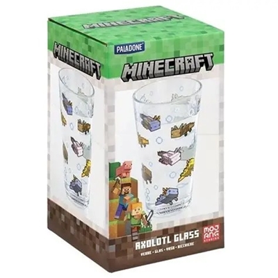 MINECRAFT AXOLOTL GLASS