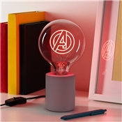 MARVEL AVENGERS LAMPE AVEC AMPOULE DECORATIVE LED A FILAMENT NEON BUL