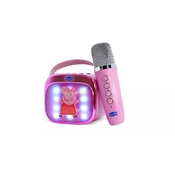 PEPPA PIG - ENCEINTE LED KARAOKE + MICRO SANS FIL