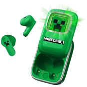 MINECRAFT - ECOUTEURS SANS FIL TWS + BOITIER COULISSANT