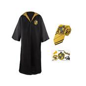 HARRY POTTER ROBE SET (ROBE+NECKTIE+TATTOO) HUFFLEPUFF SMALL