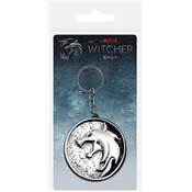 THE WITCHER PORTE CLE  METAL WOLF