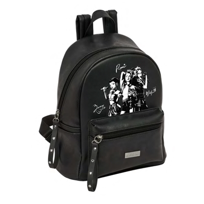 KPOP DM ADO MINI SAC A DOS TEEN 3 NAMES BLACK